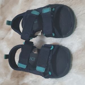 Blue boy toddler sandals